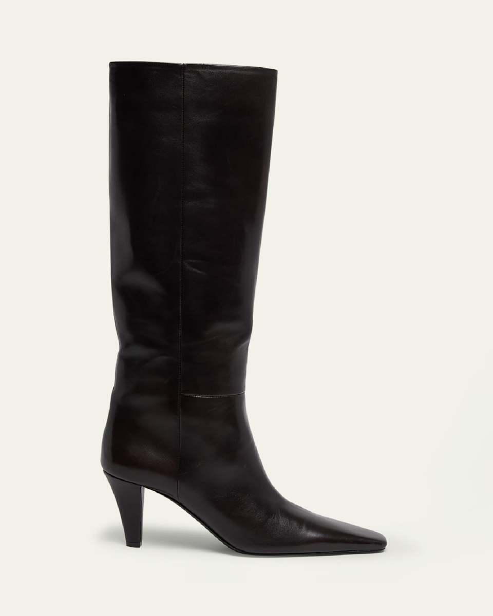 Jill Calfskin Knee Boots